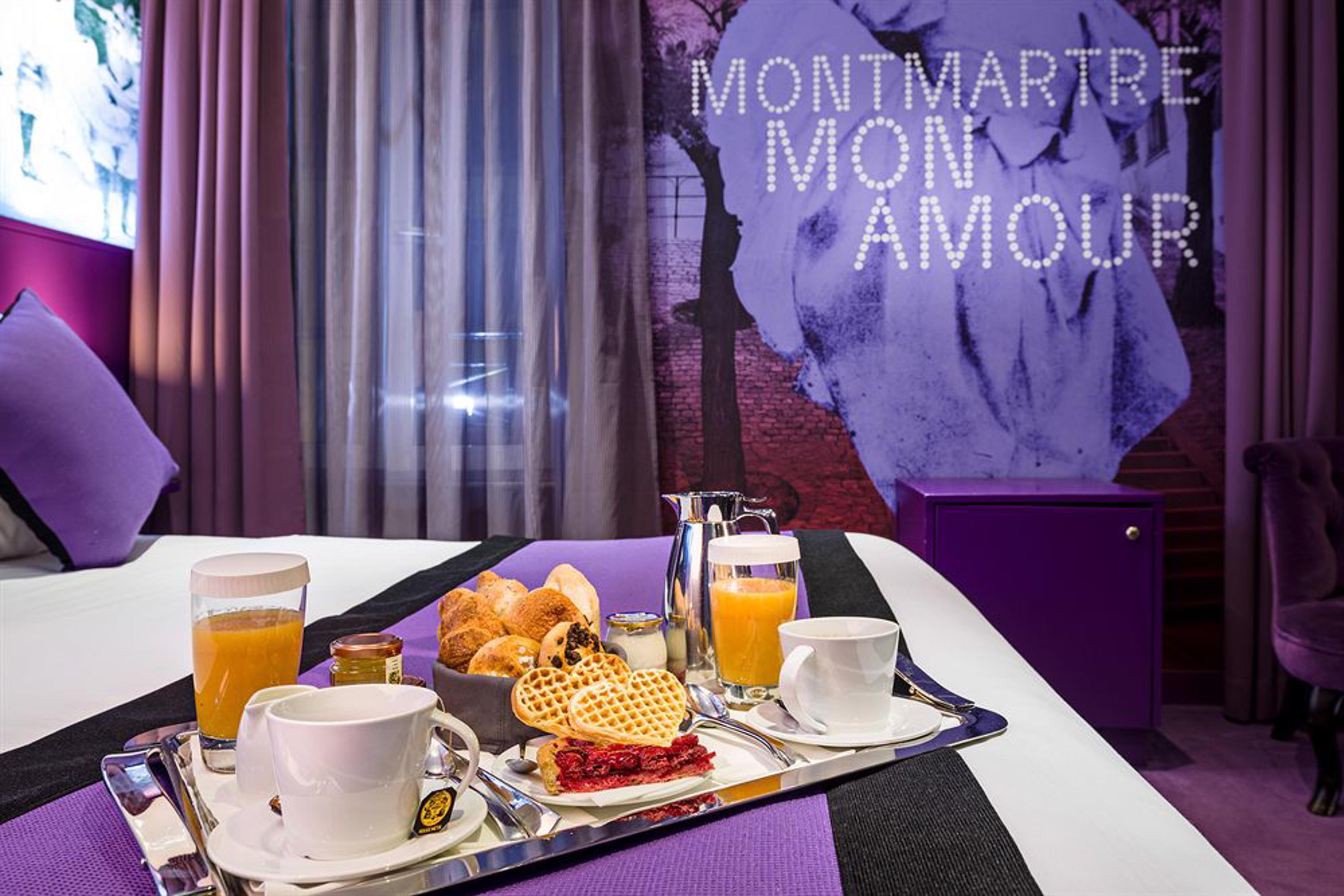 Hotel Montmartre Mon Amour Париж Экстерьер фото